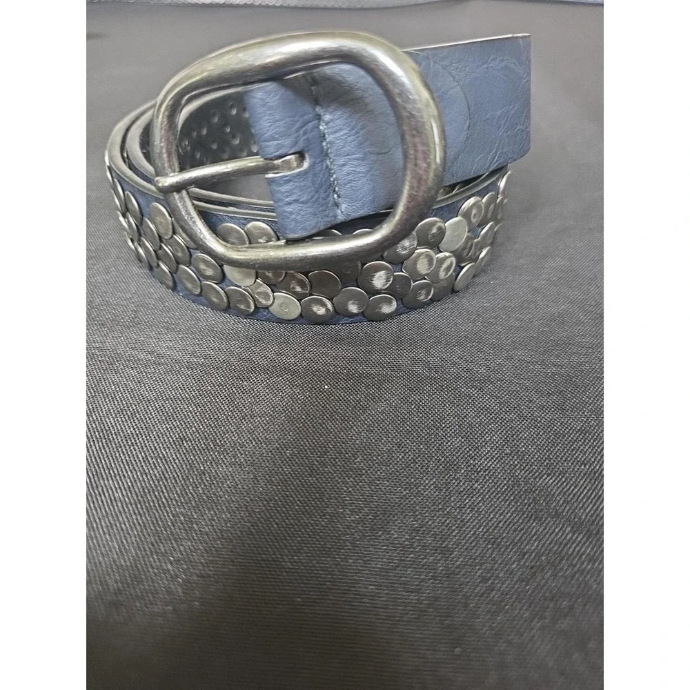Unisex Italian Made Retro Studded  Punk Rock Hip Hop Belt